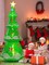 Outdoor Decorations, Christmas Inflatable Outdoor Decoration with Build in Bright LED Lights, Blow Up Christmas Decorations Outdoor for Yard, Garden, Lawn
